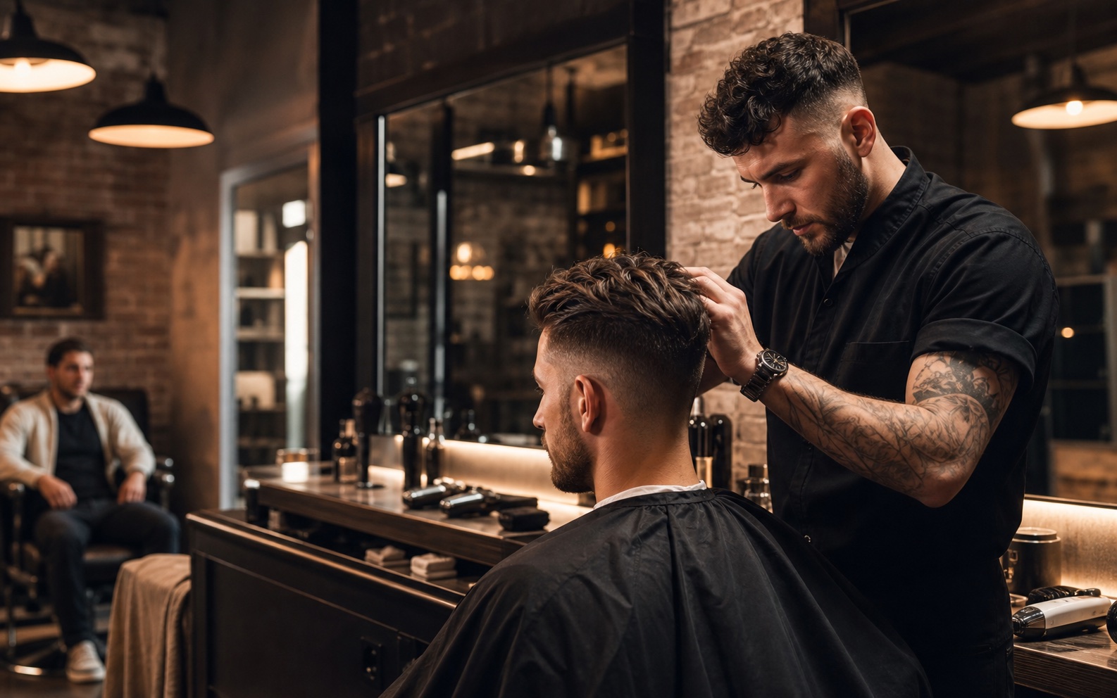 Barbers website preview