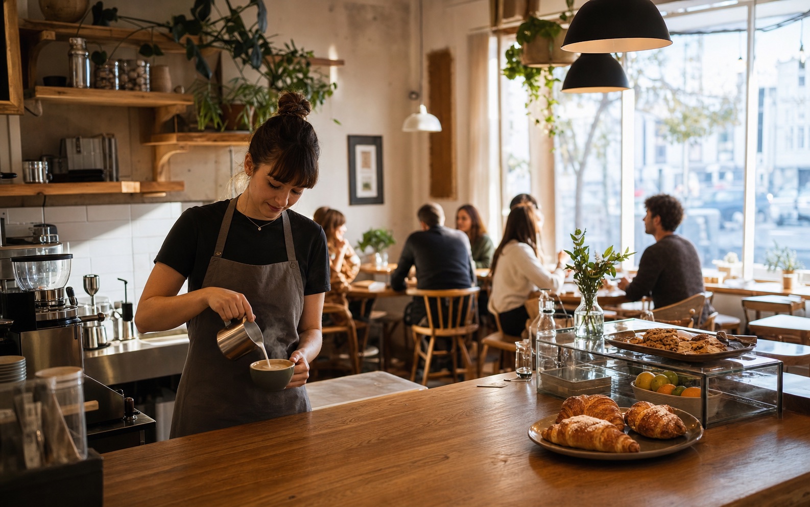 Cafe website preview